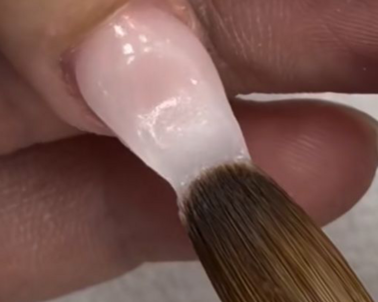 Reparación de uña c/ acrílico