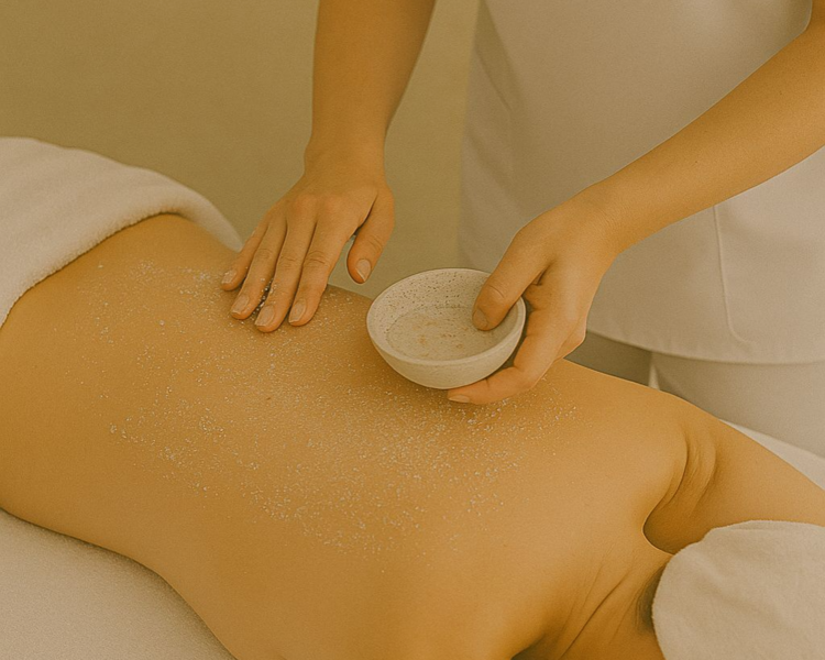 Pulido Corporal + Masaje 20 minutos