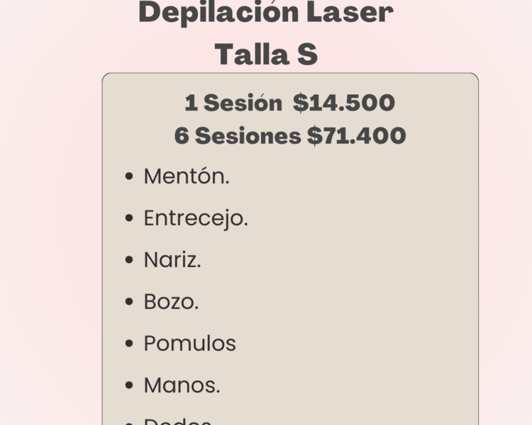 Talla "S" 6 sesiones.