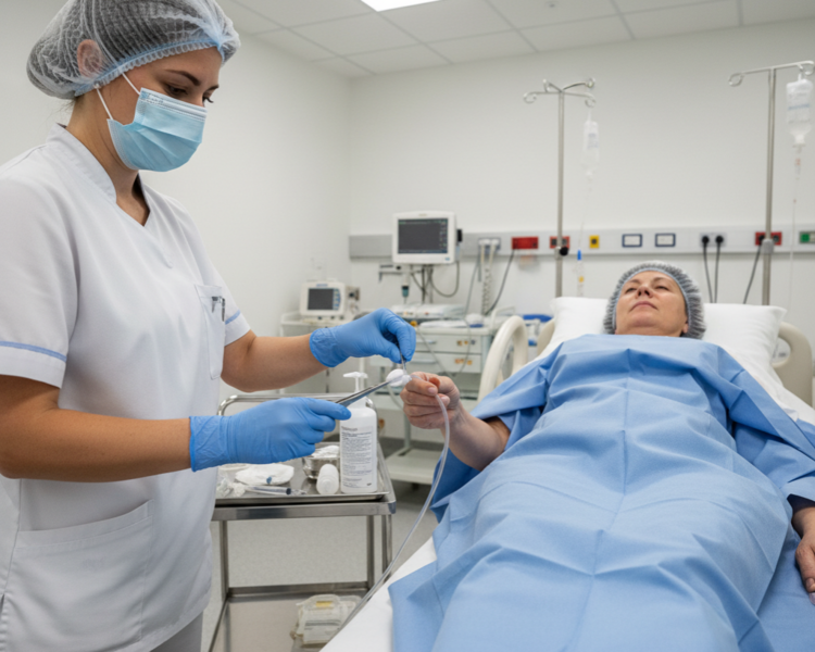 AHLIVIA Colocación de Sonda Vesical