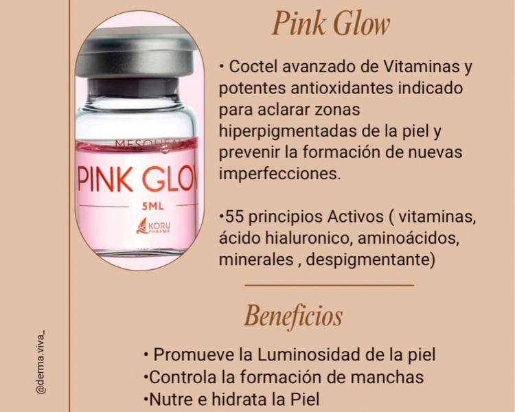 Pink Glow Pack 3 sesiones