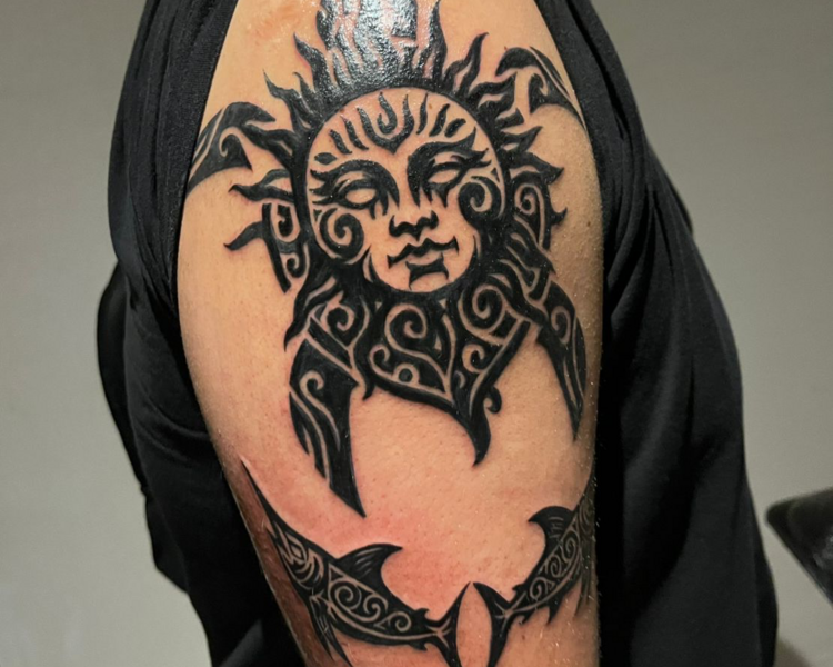 Tattoo tribal, estilo Maori 10-15cm