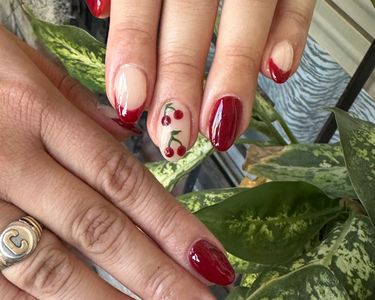 Capping en gel LISO Y DISEÑO SENCILLO