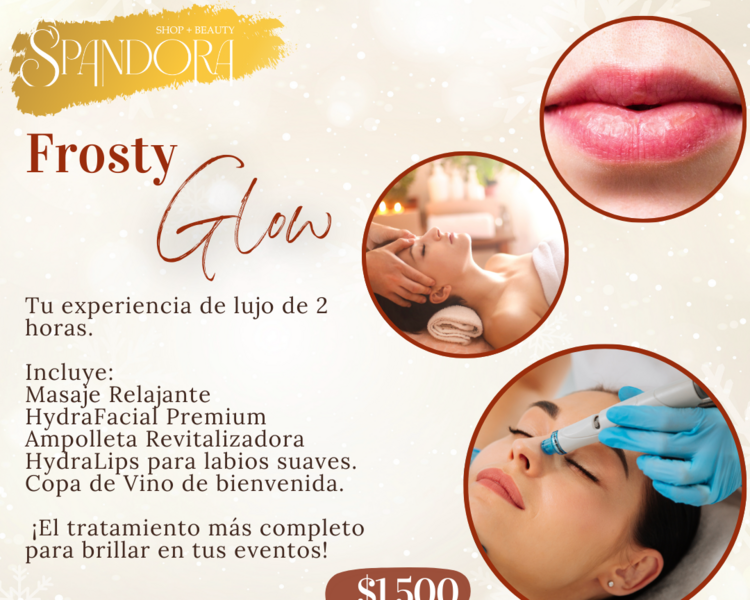Frosty Glow (HydraPandora + Hydralips + Masaje Relajante)