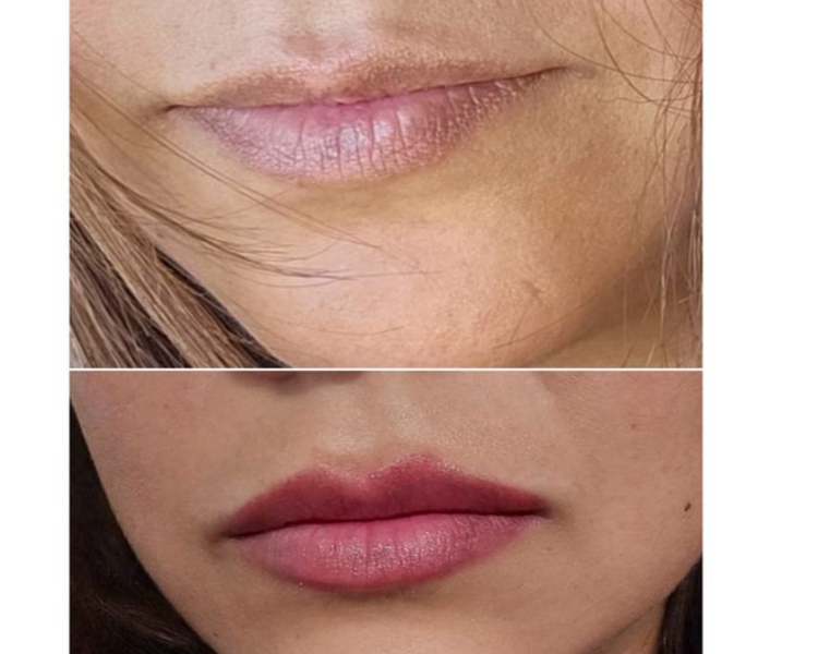 Labios Acuarella 2da Sesión