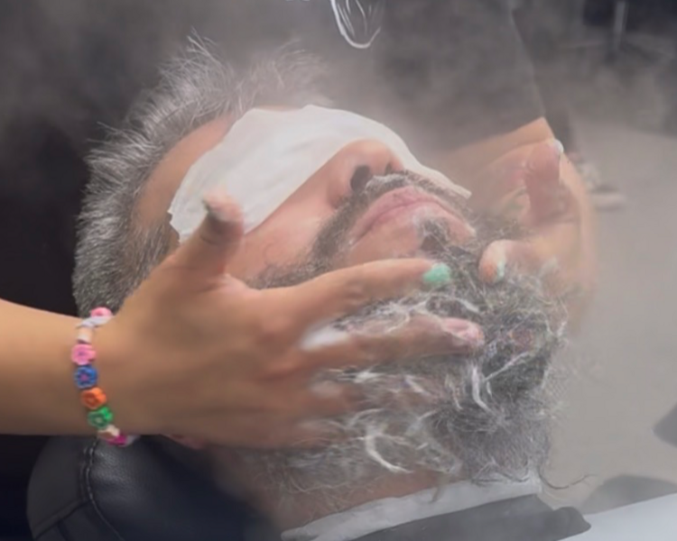 CORTE (Sólo Tijeras) + DISEÑO DE BARBA