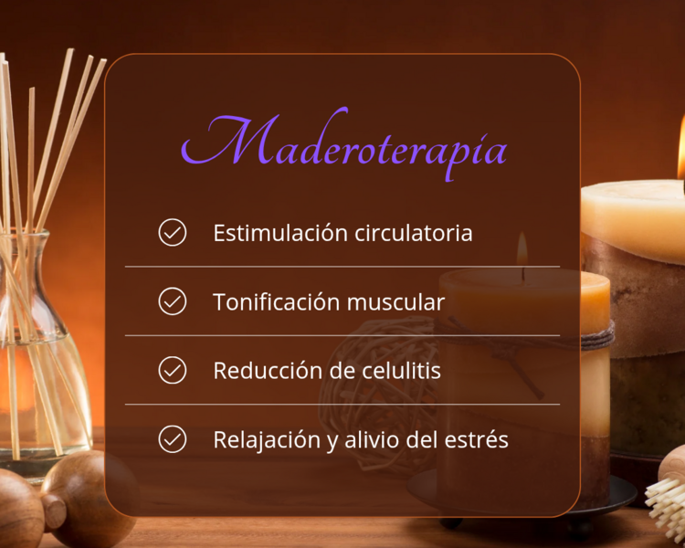 Masaje reductor (Maderoterapia)