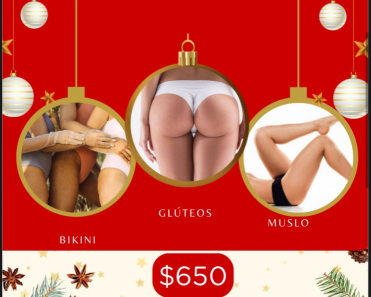 Bikini + glúteos + muslos