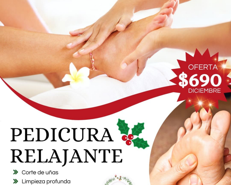 Pedicura relajante 🎄