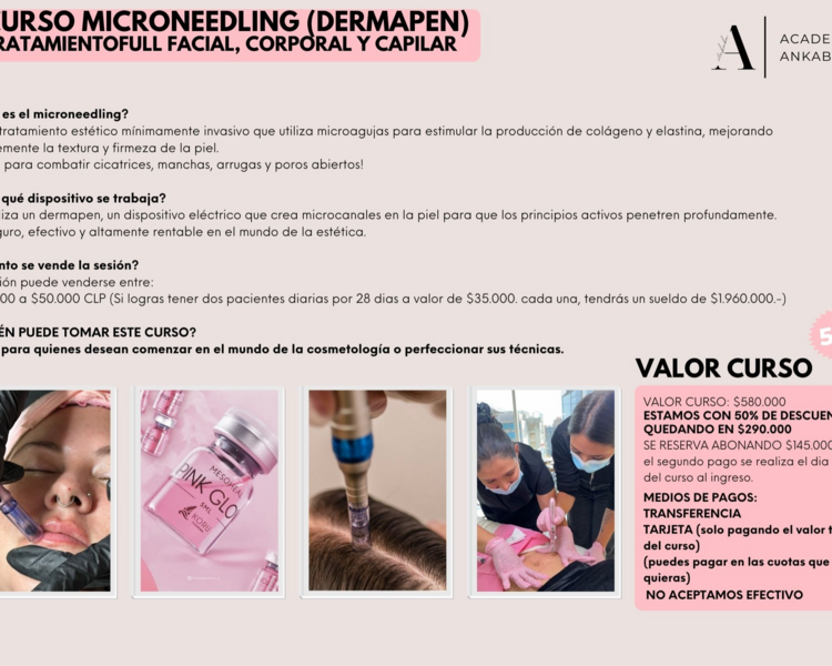 CURSO MICRONEEDLING (DERMAPEN) 