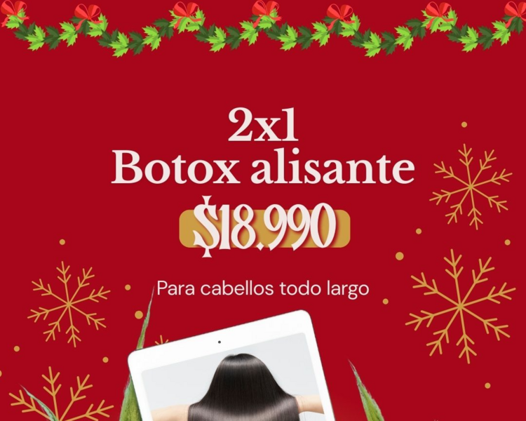 NAVIDAD- 2x1 en Botox alisante (todo largo)