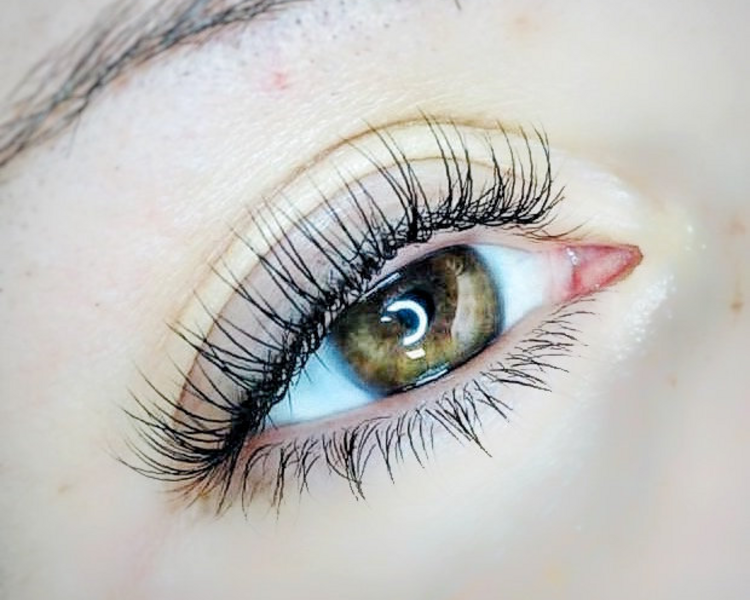 Efecto pestañina - retoque 