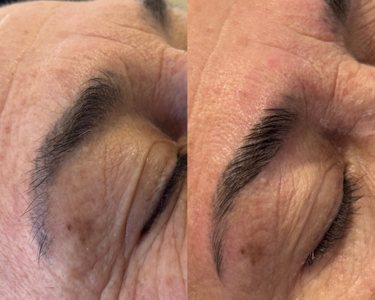 laminado de cejas, planchado de cejas