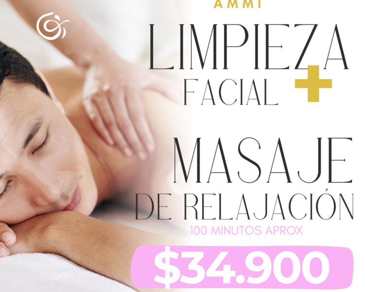 Limpieza Facial Profunda + Masaje de Relajación