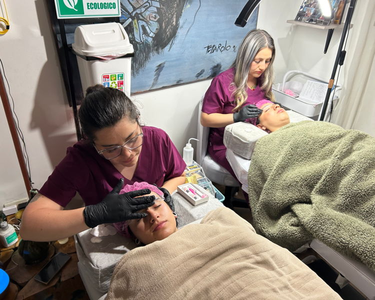 Laminado de Cejas + Sombreado en Henna