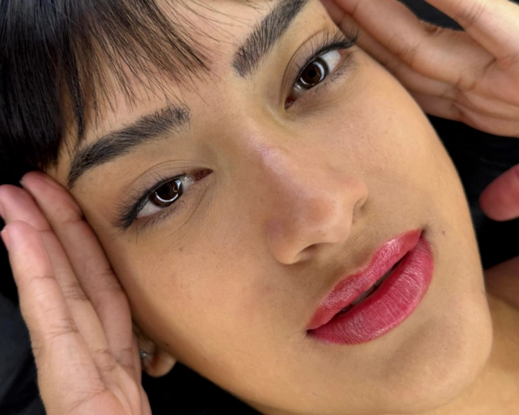 Labios Acuarella 1ra Sesión