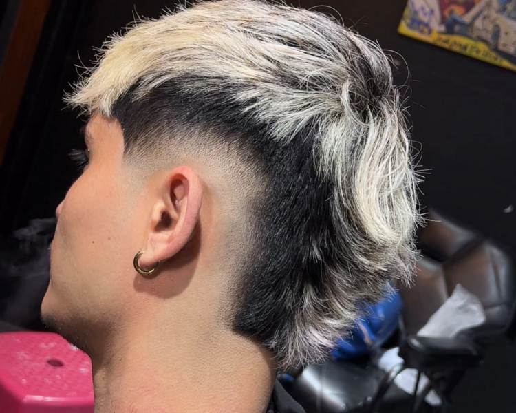 Mechas platinadas