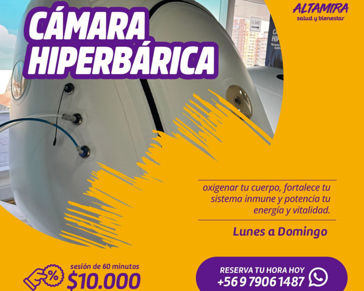 SESION CAMARA HIPERBARICA