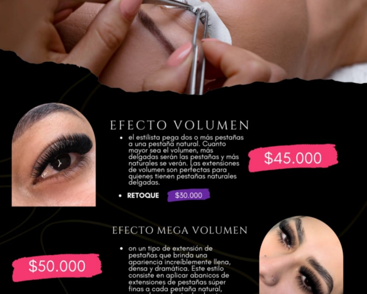 PESTAÑAS EFECTO VOLUMEN