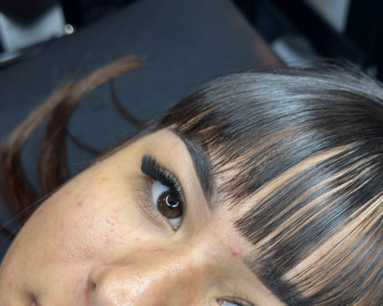 Extensiones de pestañas efecto foxy 