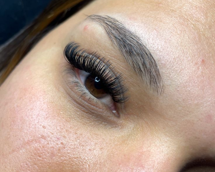 Extensiones de Pestañas Efecto rímel 