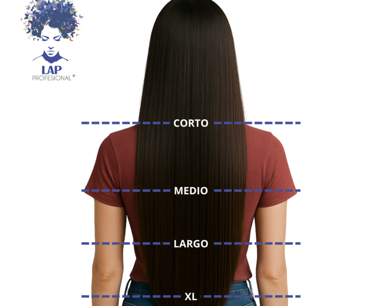 Mechas o Balayage con bandas/papel (medio)