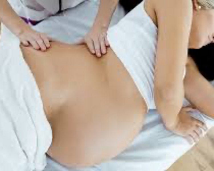 Masaje Pre Natal 50 minutos.