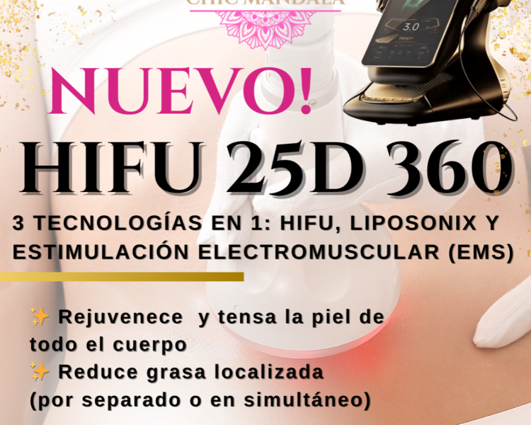 Nuevo HIFU 25D 360 – Tecnología Avanzada para tu Mejor Versión Jornada 17/01