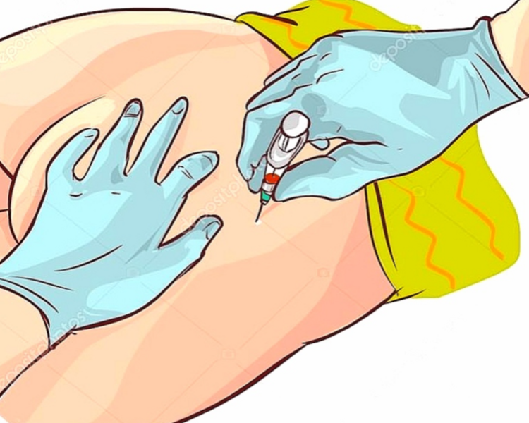 Inyección INTRAMUSCULAR