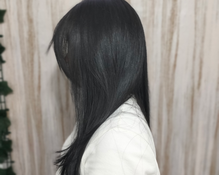 Procedimiento de alisado (Aminoácidos) en vincha 