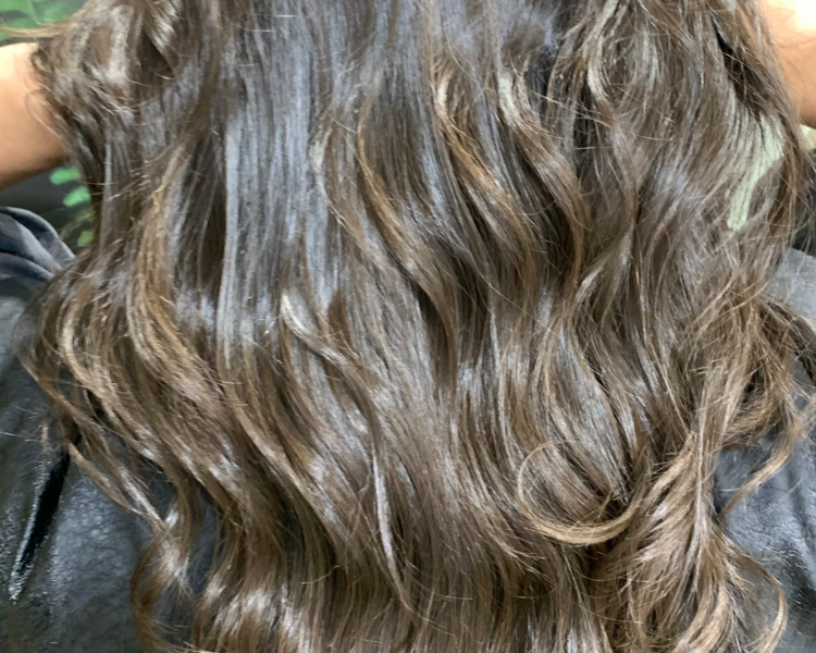 🤎REFLEJOS SIN DECOLORACION LARGO M (HASTA LOS HOMBROS)💛