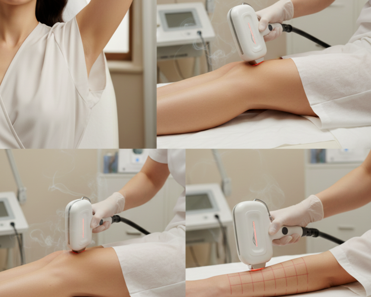 PACK DE DEPILACION LASER AXILAS + PIERNAS O BRAZOS COMPLETOS