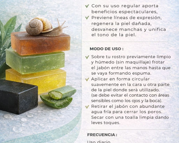 JABON BABA DE CARACOL