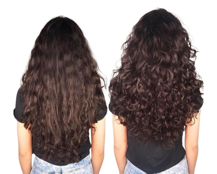 Permanente capilar, cabello L