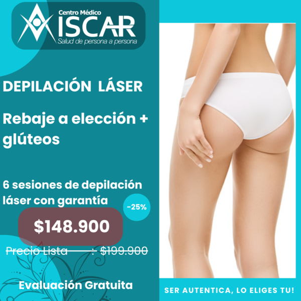 Rebaje + Interglúteo + Glúteos