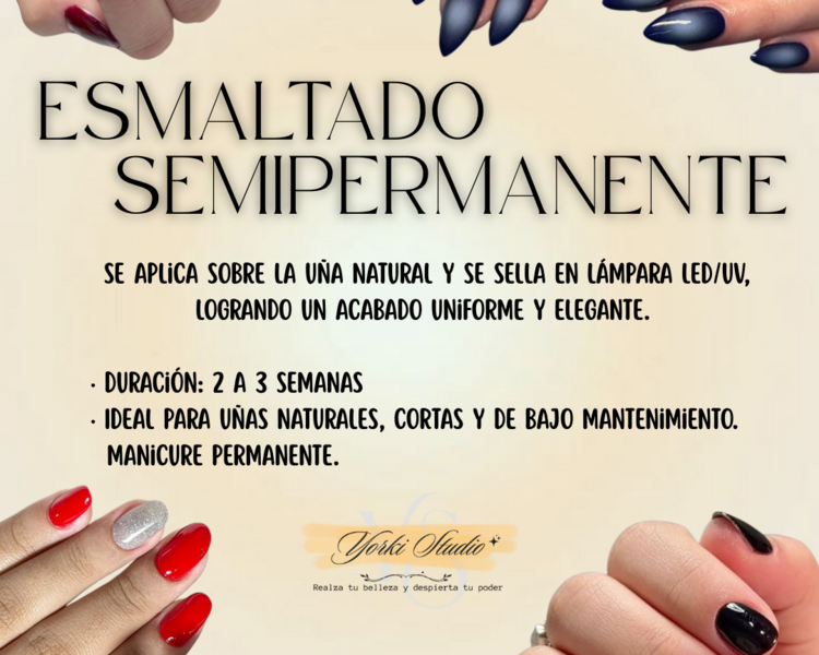 ESMALTADO SEMIPERMANENTE