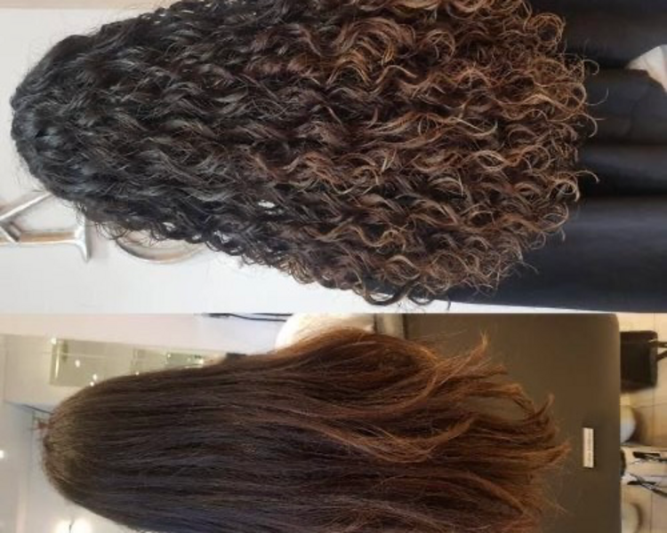 Permanente capilar, cabello  XL