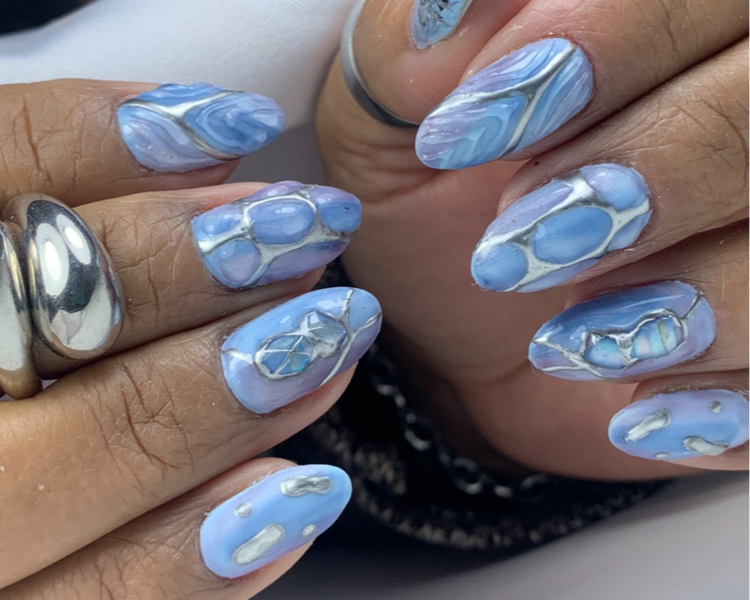 16. Extenciones Full Nail Art Premium- Fernanda