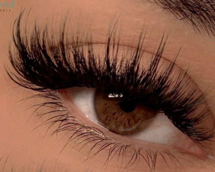 Aplicación de pestañas en tira