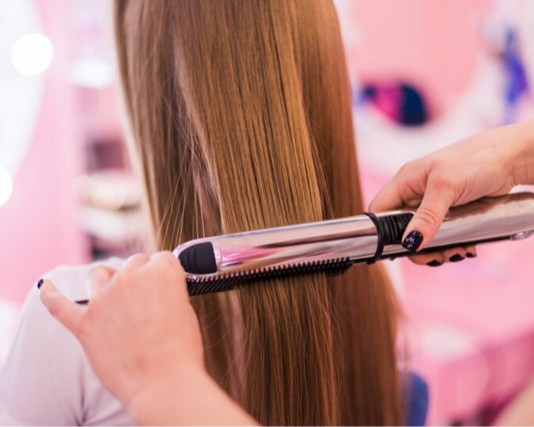 lavado de cabello y planchado 