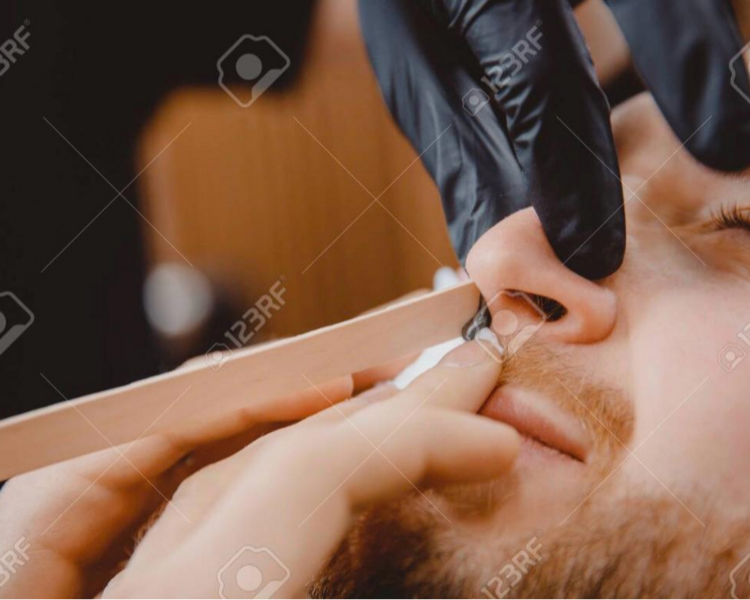 Depilación de nariz 