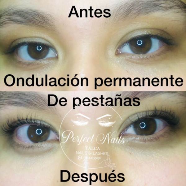 Ondulación permanente pestañas