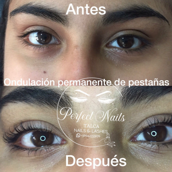 Ondulación permanente pestañas