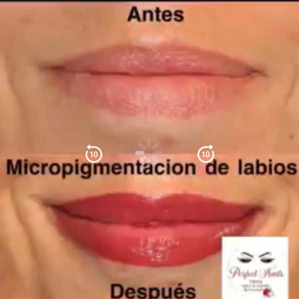 Micropigmentacion de Labios + retoque 