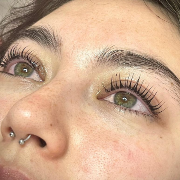 Lash lifting botox