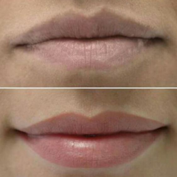 Micropigmentación de labios Retoque