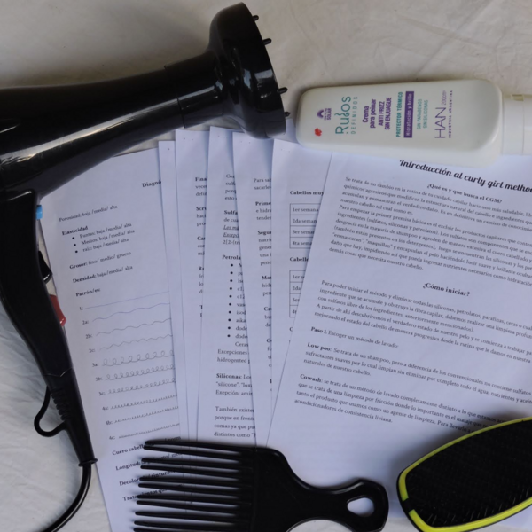 Asesoría en curly girl method 