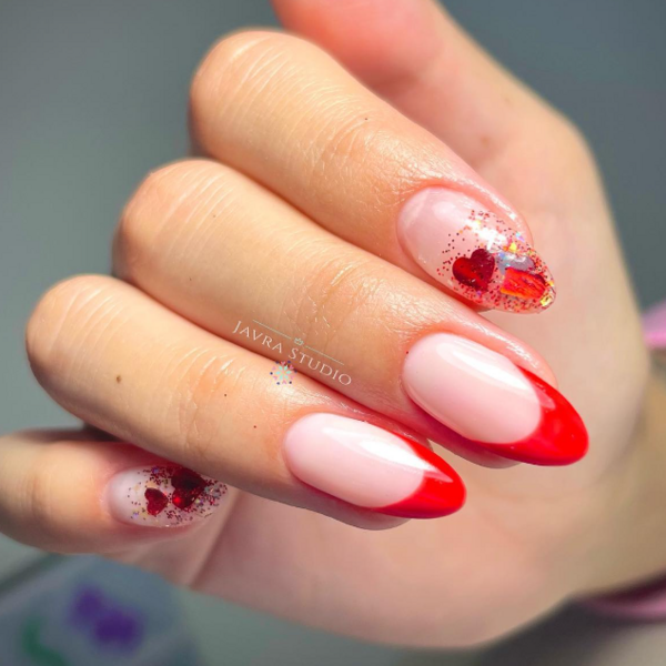 Uñas acrílicas: Mezcla de técnicas (baby booomer, francesas encapsulados)