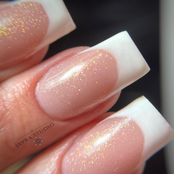 Uñas acrílicas: Francesa tradicional 