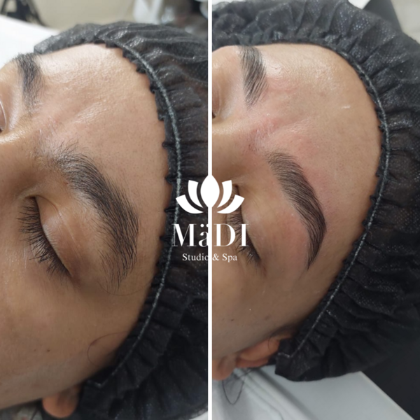 Planchado de cejas (con diseño y epilación)